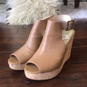 Women’s Vince Camuto Beige Wedge. Size 7